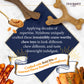 Nylabone Gourmet Style Strong Chew Wishbone Dog Chew Toy Bacon, view 6
