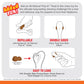 Nylabone Puppy Power Chew Souper Bone PopIn Puppy Treat Dog Toy Combo, view 4