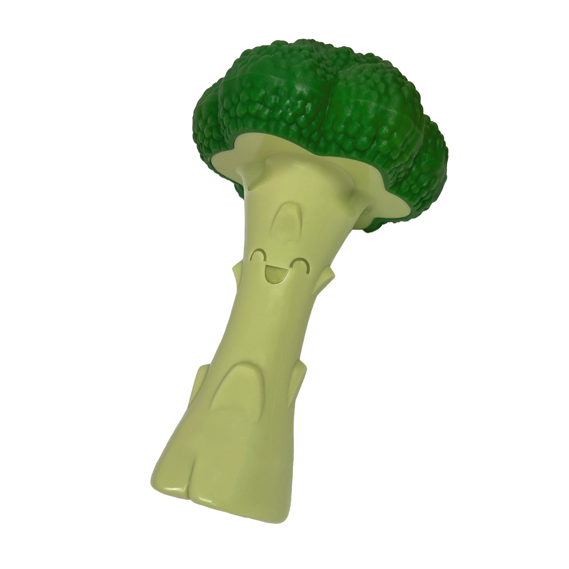 Nylabone Power Chew Broccoli Dog Toy Bacon Cheese, view 2