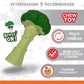 Nylabone Power Chew Broccoli Dog Toy Bacon Cheese, view 5