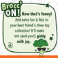 Nylabone Power Chew Broccoli Dog Toy Bacon Cheese, view 6