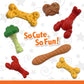 Nylabone Power Chew Baguette Dog Toy Roast Chicken, view 3