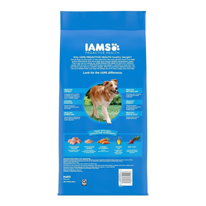 IAMS Healthy Weight Adult Dry Dog Food Chicken 7lb - Pets Perfect