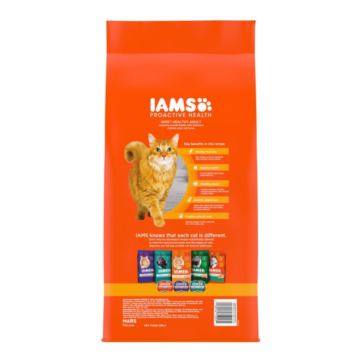 IAMS Proactive Health Adult Dry Cat Food Chicken 7lb - Pets Perfect