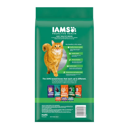 IAMS Proactive Health Senior Dry Cat Food Chicken 3.5lb - Pets Perfect