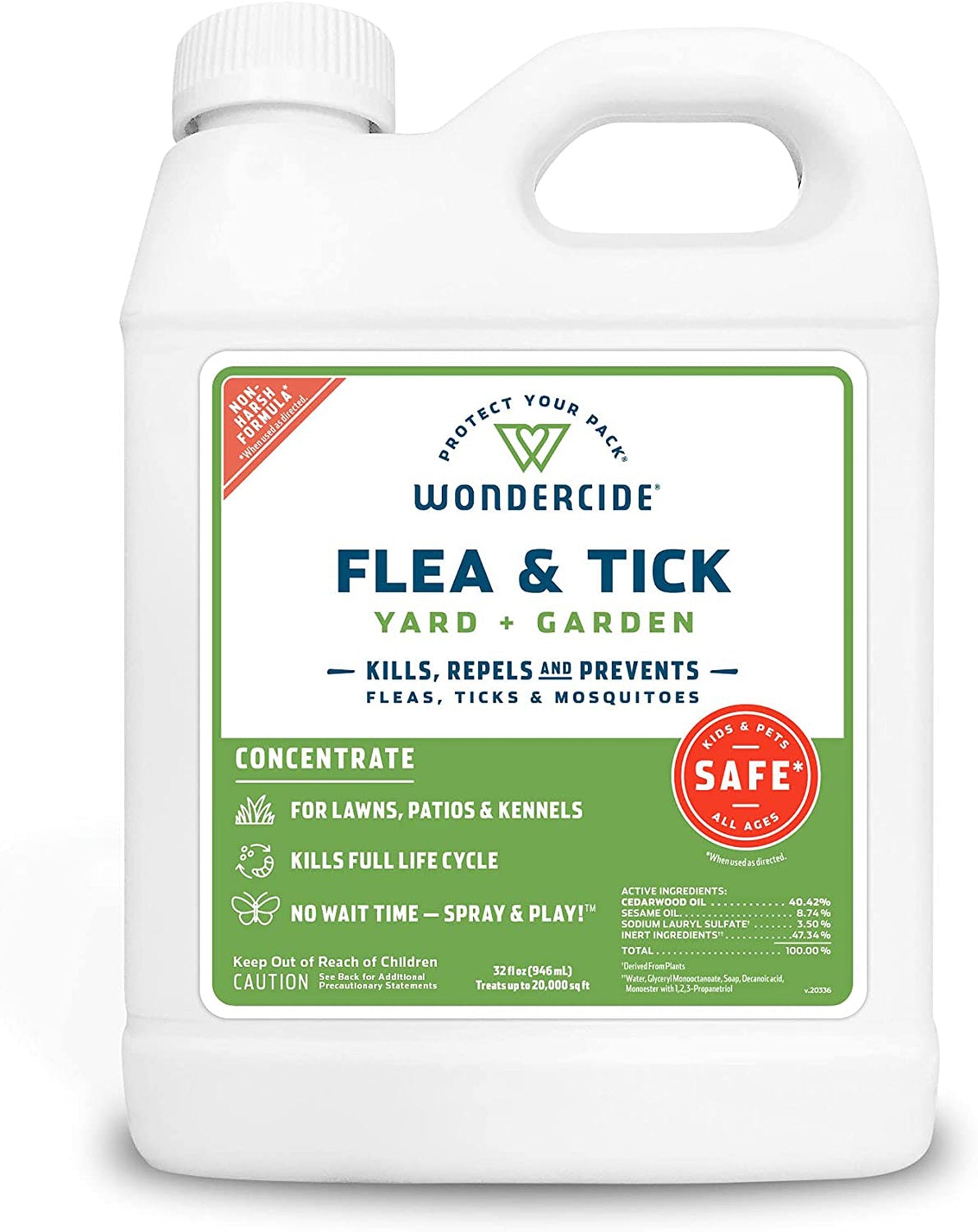 Wondercide Flea Tick And Mosquito Control Concentrate Yard-Garden 32