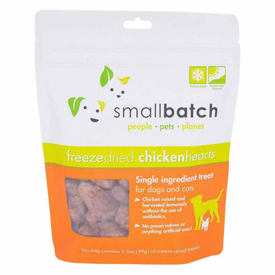 Small Batch Freeze-Dried Chicken Hearts, 3.5 oz