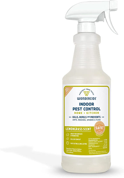 Wondercide Flea Tick And Mosquito Control Spray, 32 oz- Lemongrass