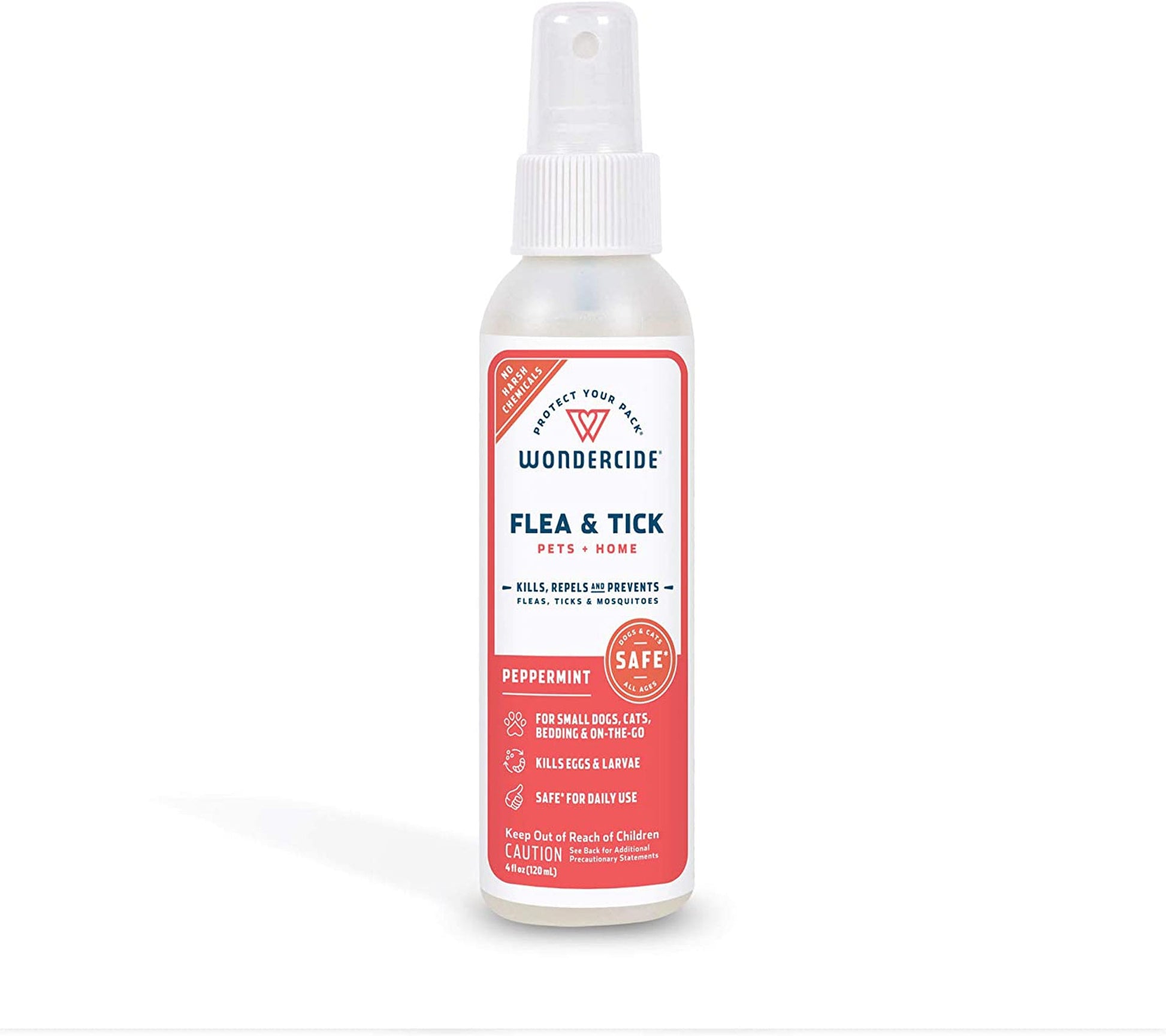 Wondercide Flea Tick And Mosquito Control Spray, 4 oz-Peppermint
