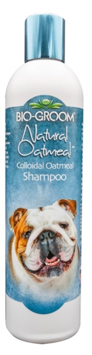 Bio Groom Natural Oatmeal Soothing Anti-Itch Pet Shampoo 12 oz - Pets Perfect