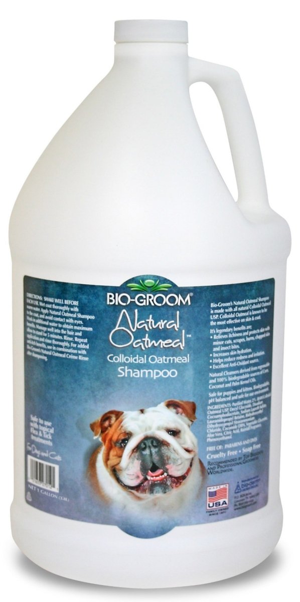 Bio Groom Natural Oatmeal Soothing Anti - Itch Shampoo 1ea/1 gal - Pets Perfect