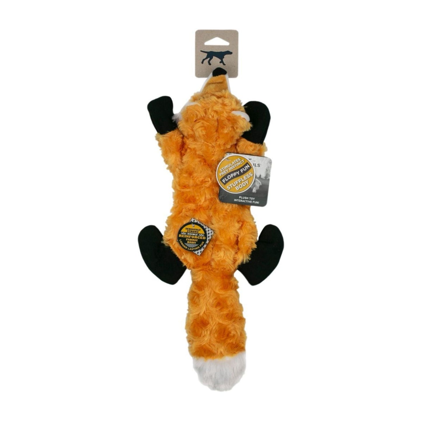 Tall Tails Dog Plush Stuffless Fox 16 in