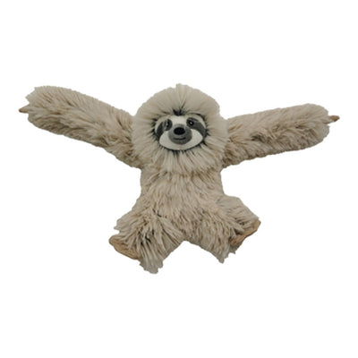 Tall Tails Dog Plush Rope Squeaker Sloth - 16 Inches