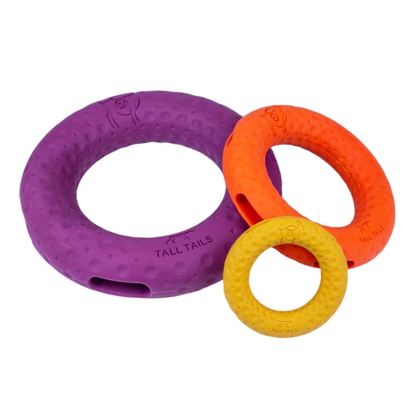 Tall Tails Dog Goat Ring Orange 5 in, view 3
