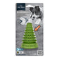 Tall Tails Dog Natural Rubber Evergreen 4 in