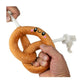 Territory Dog Plush Pretzel 7 in