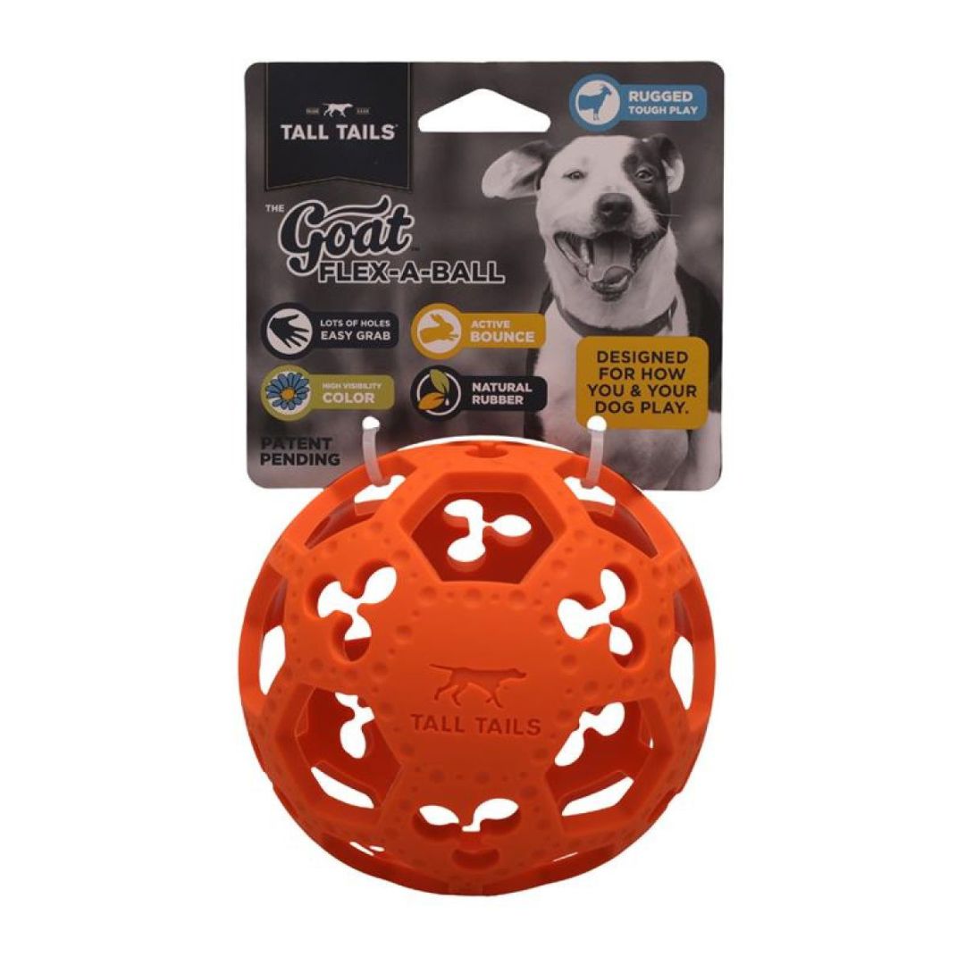 Tall Tails Dog Goat Flexiball 5 in