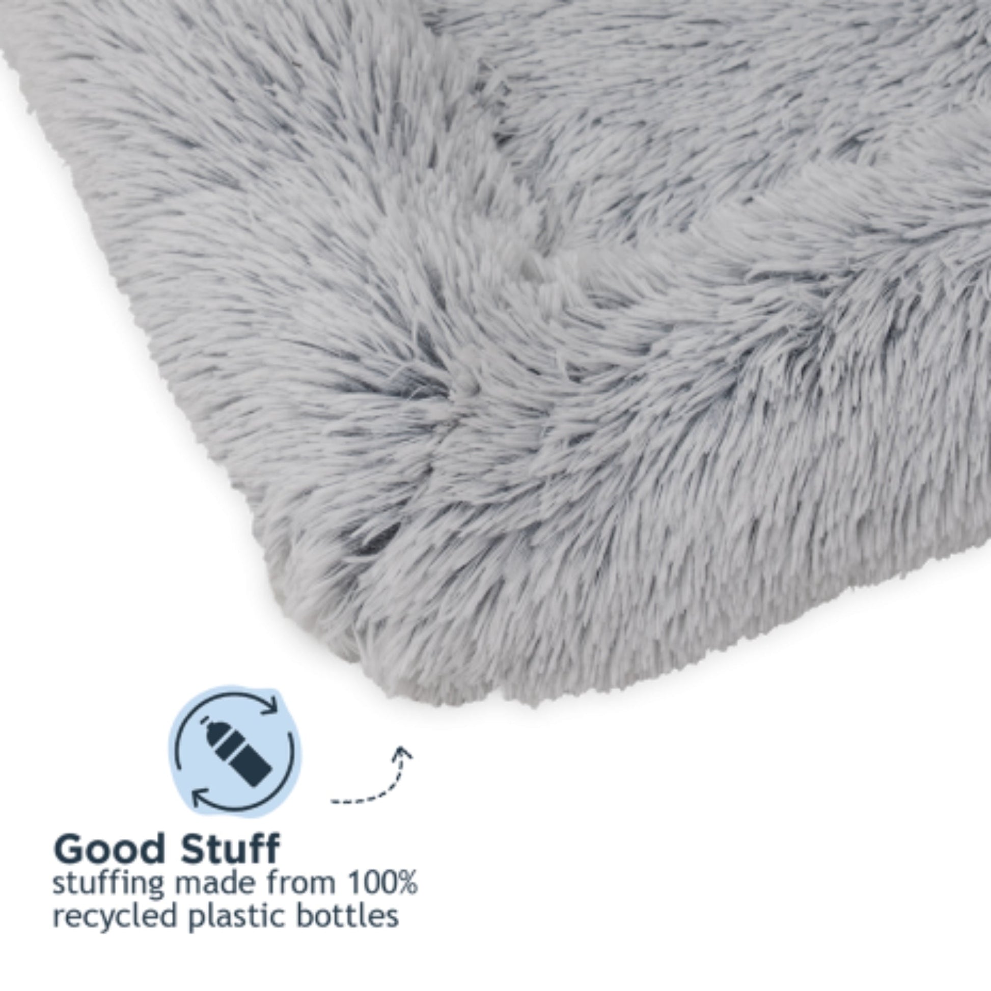 Tall Tails Dog & Cat Grey Cuddle Crate Bed, Small/Medium, view 3