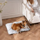 Tall Tails Dog & Cat Grey Cuddle Crate Bed, Large, view 2