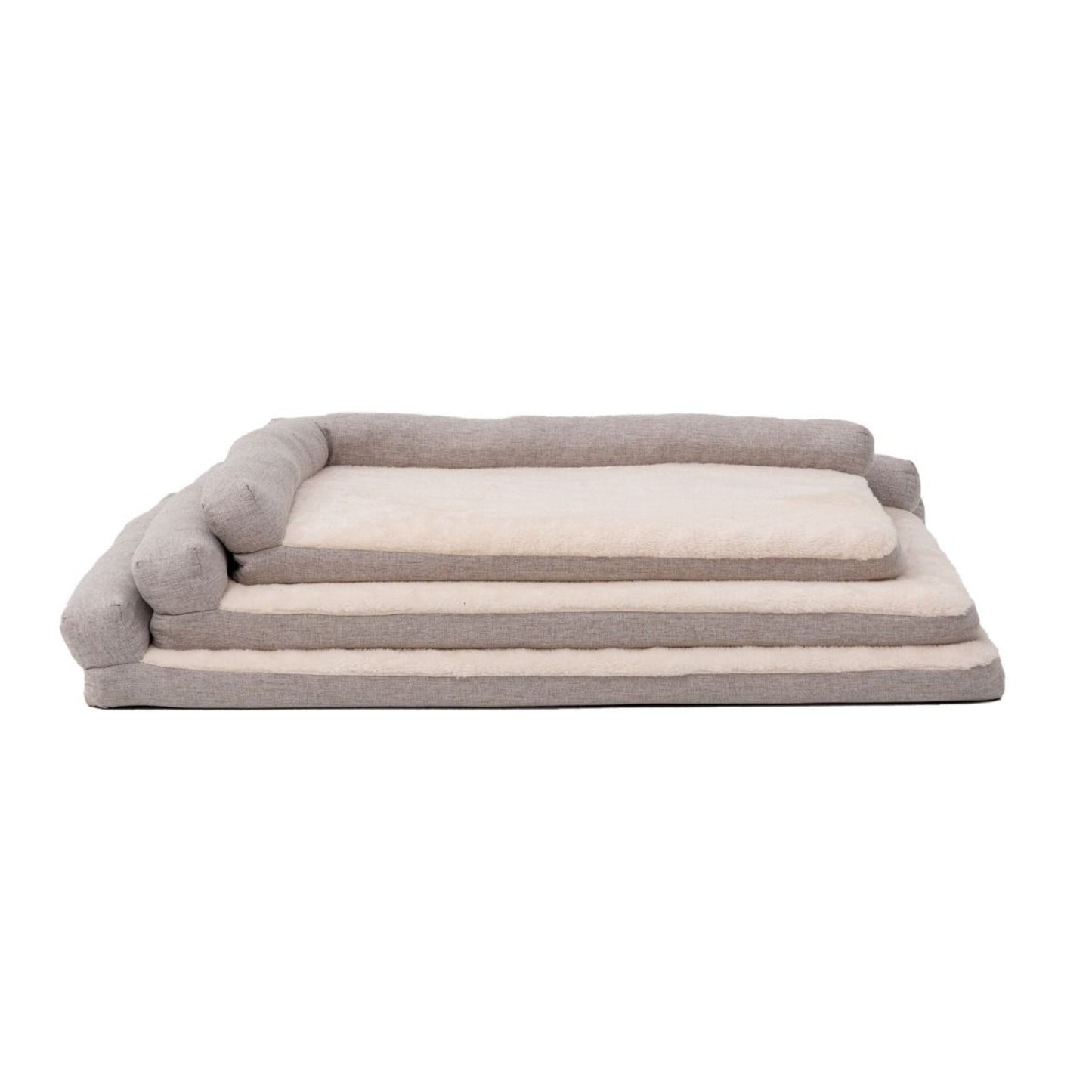 Territory Dog & Cat Khaki Lounger Bed, 30" x 20", view 3