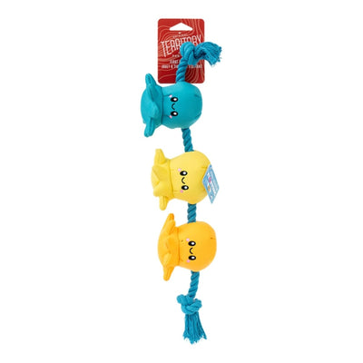 Territory Dog Critters On Rope - 20 in - Pets Perfect