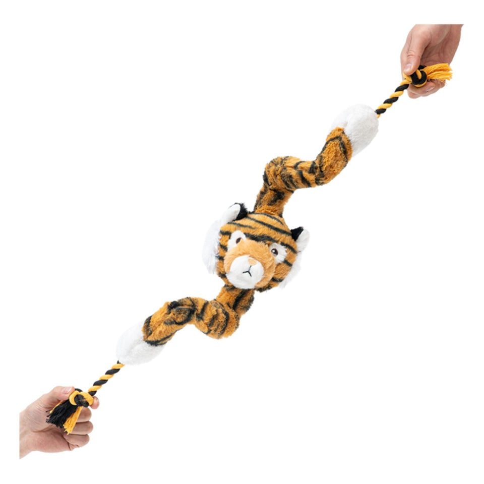 Territory Dog Loopy Tug Toy Tiger Tug - 33 Inches