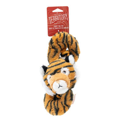 Territory Dog Loopy Tug Toy Tiger Tug - 33 Inches