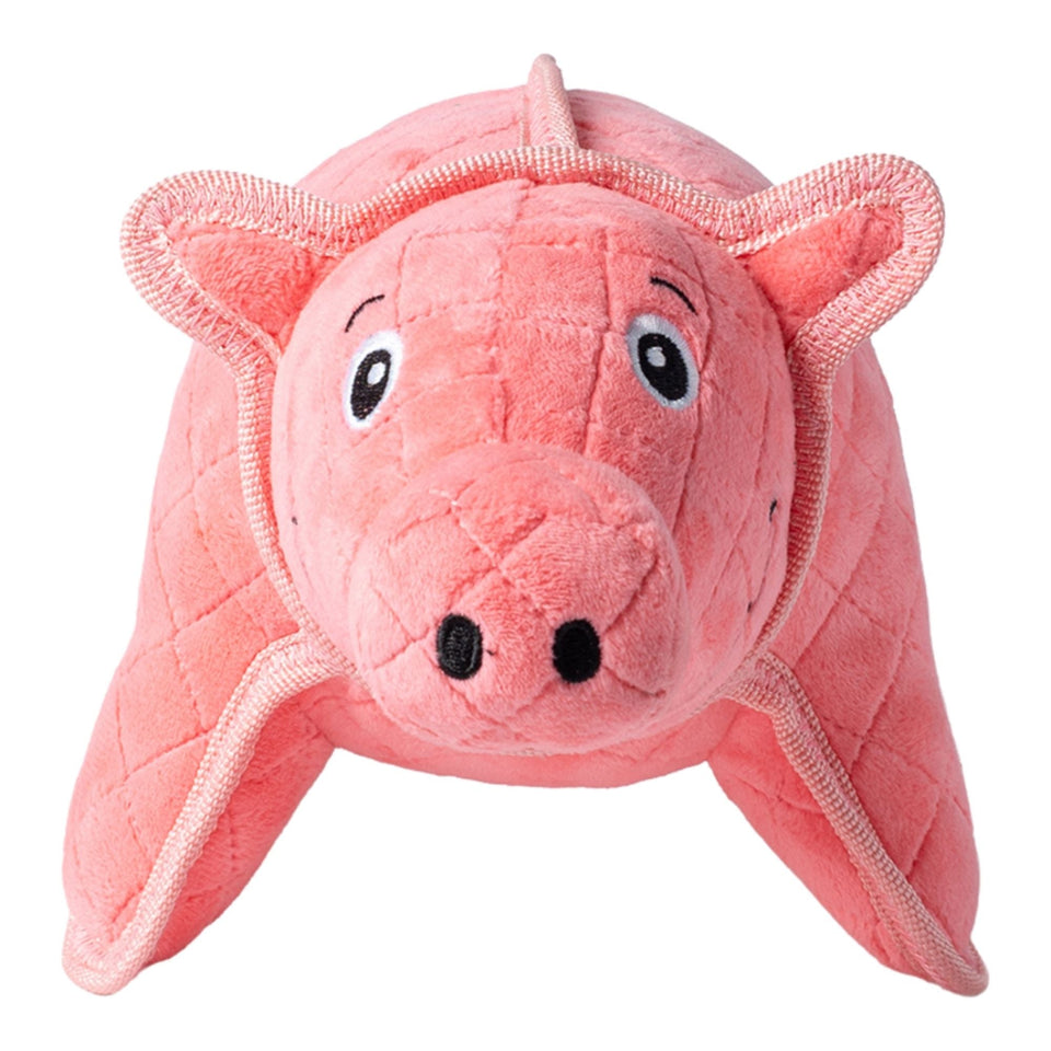 Territory Dog Durable Plush Pig 11.5 Inch