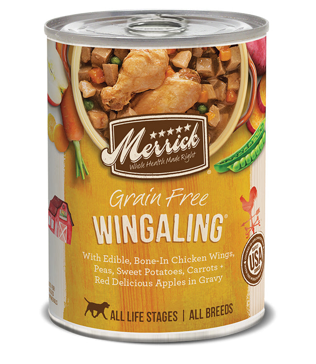 Merrick Dog Classic Wingaling 12.7 oz. 12 ct