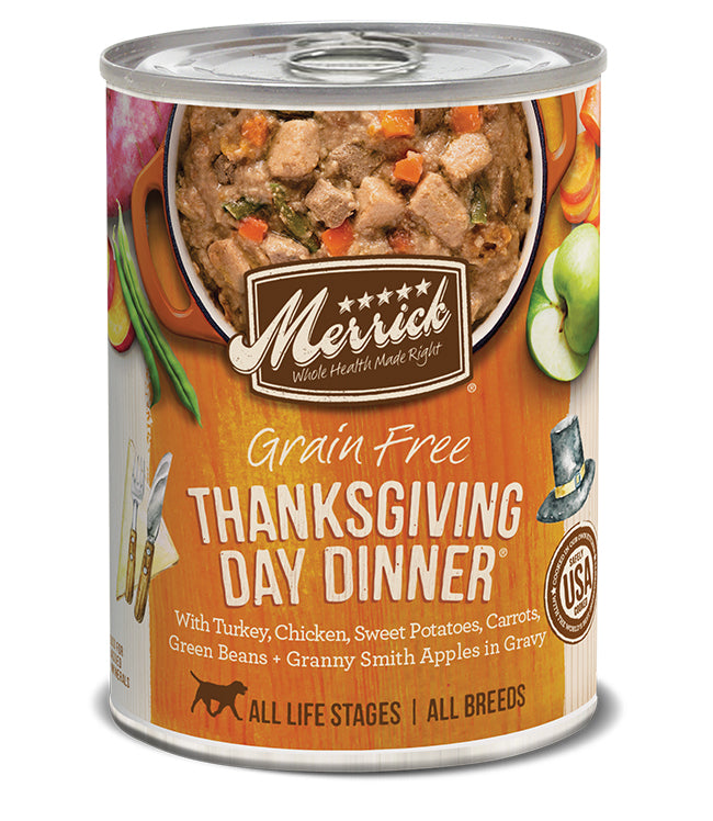 Merrick Thanksgiving Day Dinner, 12.7 oz each, Case of 12