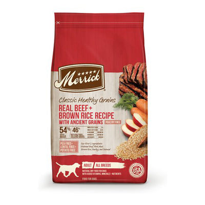 Merrick Dog Classic Beef And Brown Rice 25 lb