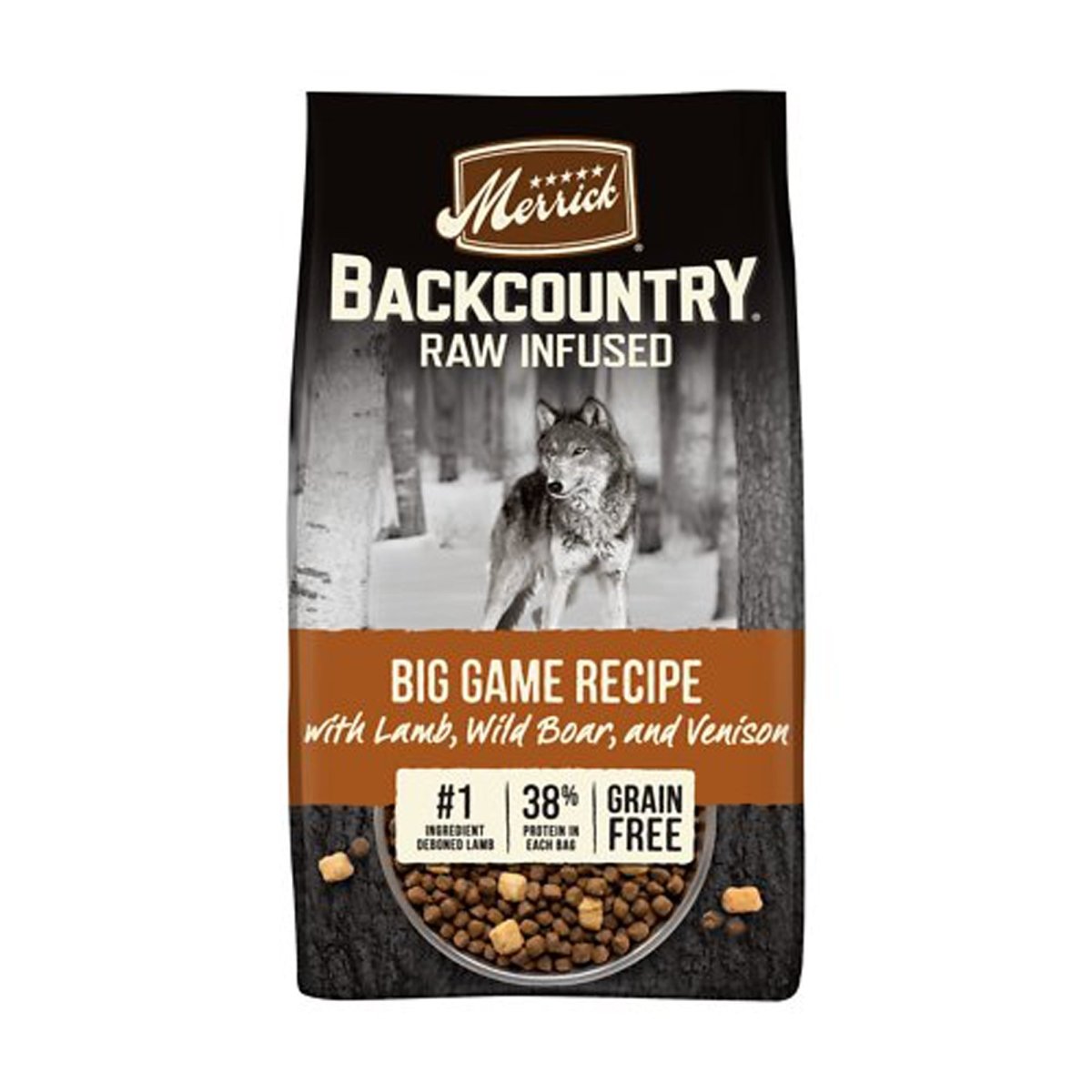 Merrick Dog Backcountry Grain Free Big Game 20Lb - Pets Perfect