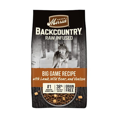 Merrick Dog Backcountry Grain-Free Big Game 20 lb