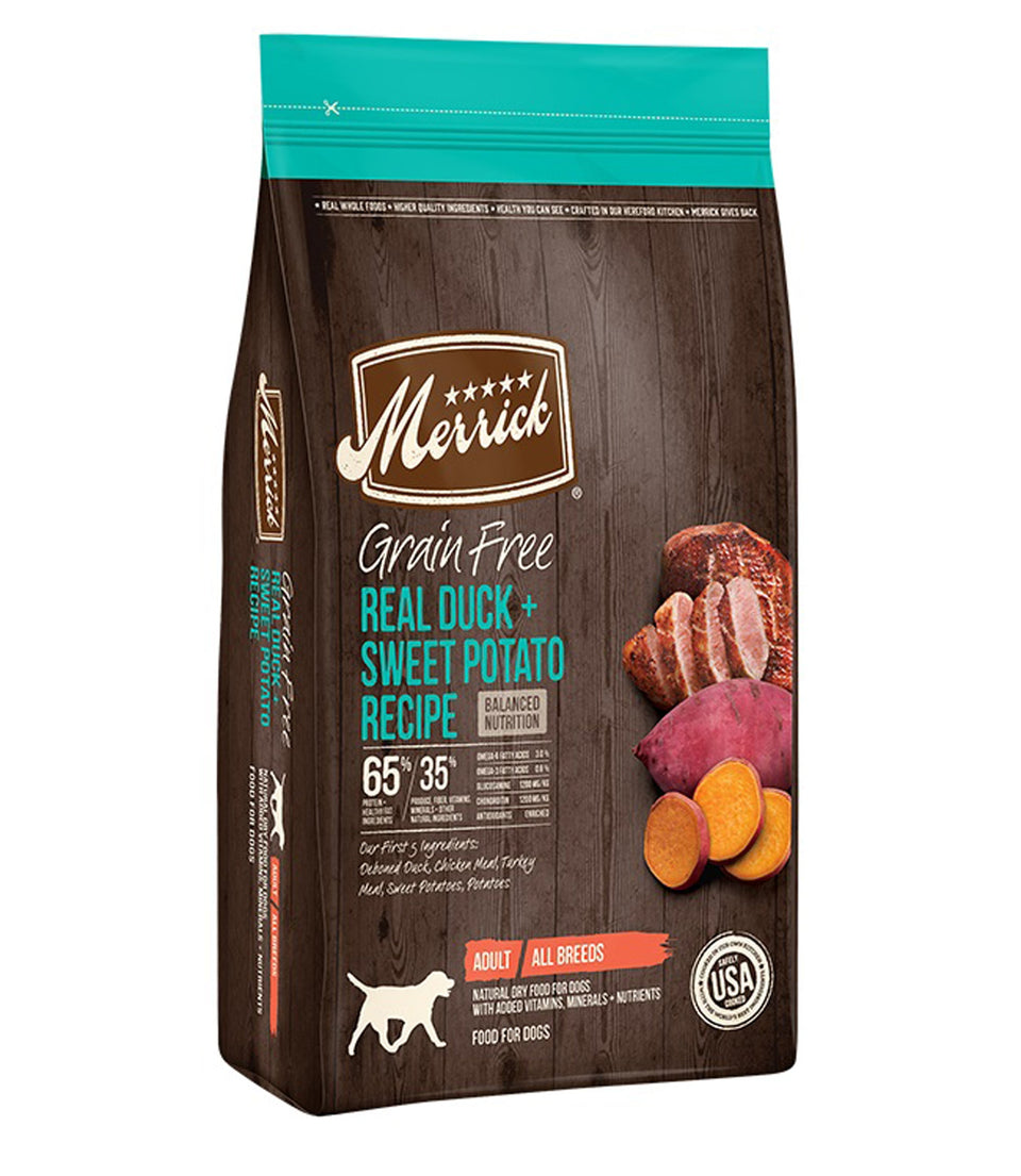 Merrick Dog Grain-Free Duck And Sweet Potato 4 lb