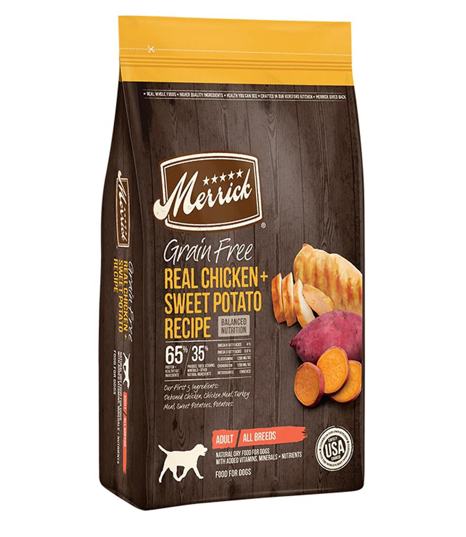 Merrick Dog Grain-Free Chicken And Sweet Potato 22 lb