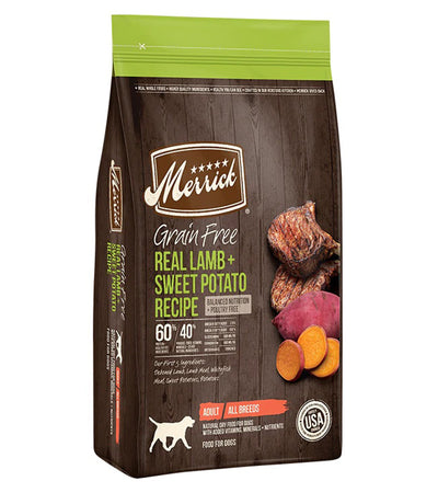 Merrick Dog Grain-Free Lamb Sweet Potato 22 lb