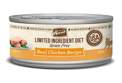 Merrick GF Limited Ingredient Diet Real Chicken Pate Wet Cat Food