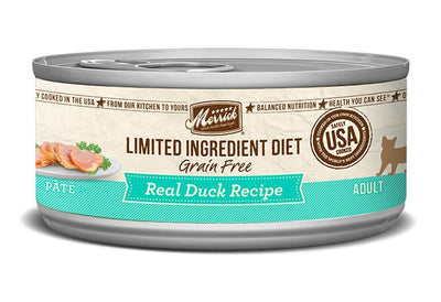 Merrick GF Limited Ingredient Diet Real Duck Pate Wet Cat Food, 5 oz