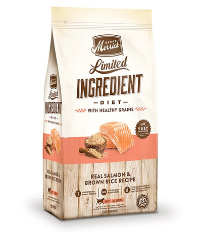 Merrick Dog Limited Ingredient Salmon And Brown Rice 22 lb