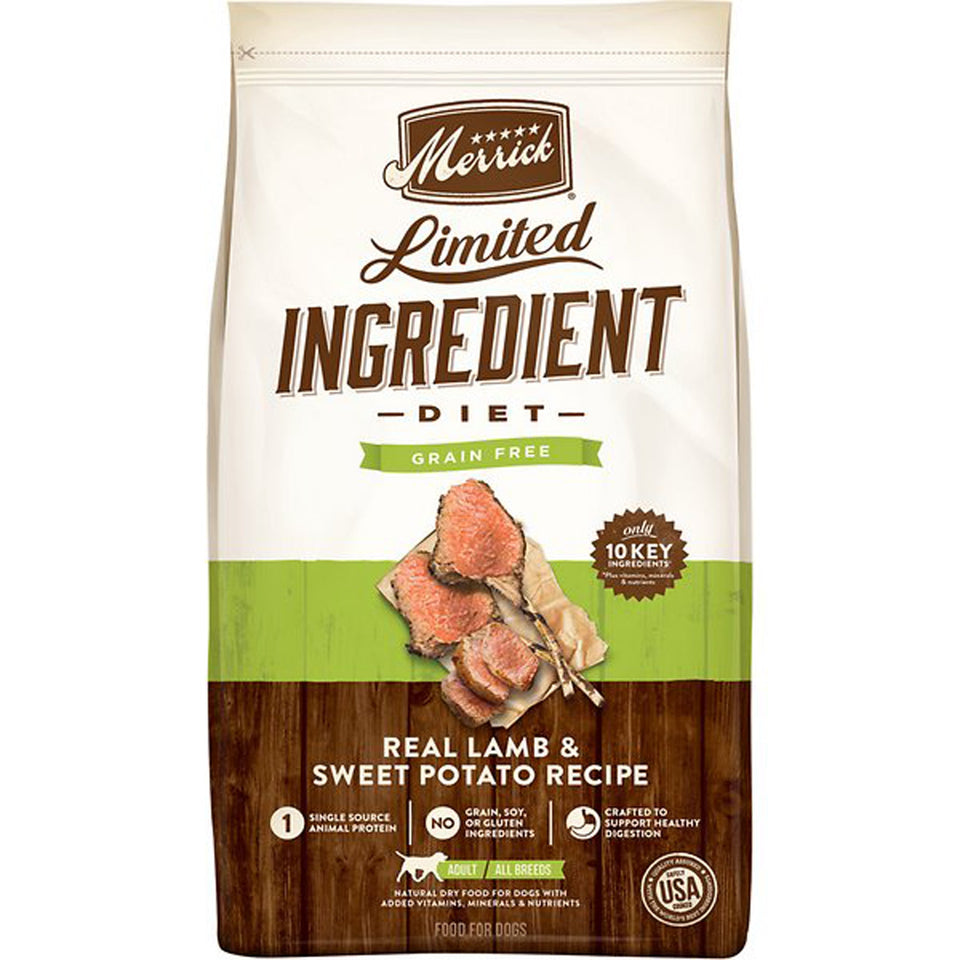 Merrick Dog Limited Ingredient Grain-Free Lamb 22 lb