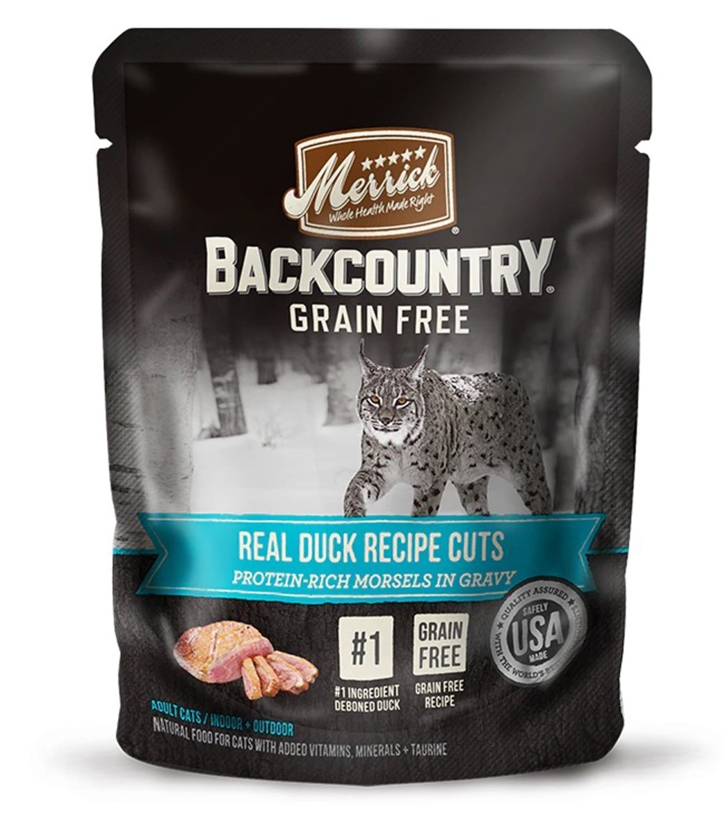Merrick Cat Backcountry Real Duck 3oz. (Case of 24) - Pets Perfect
