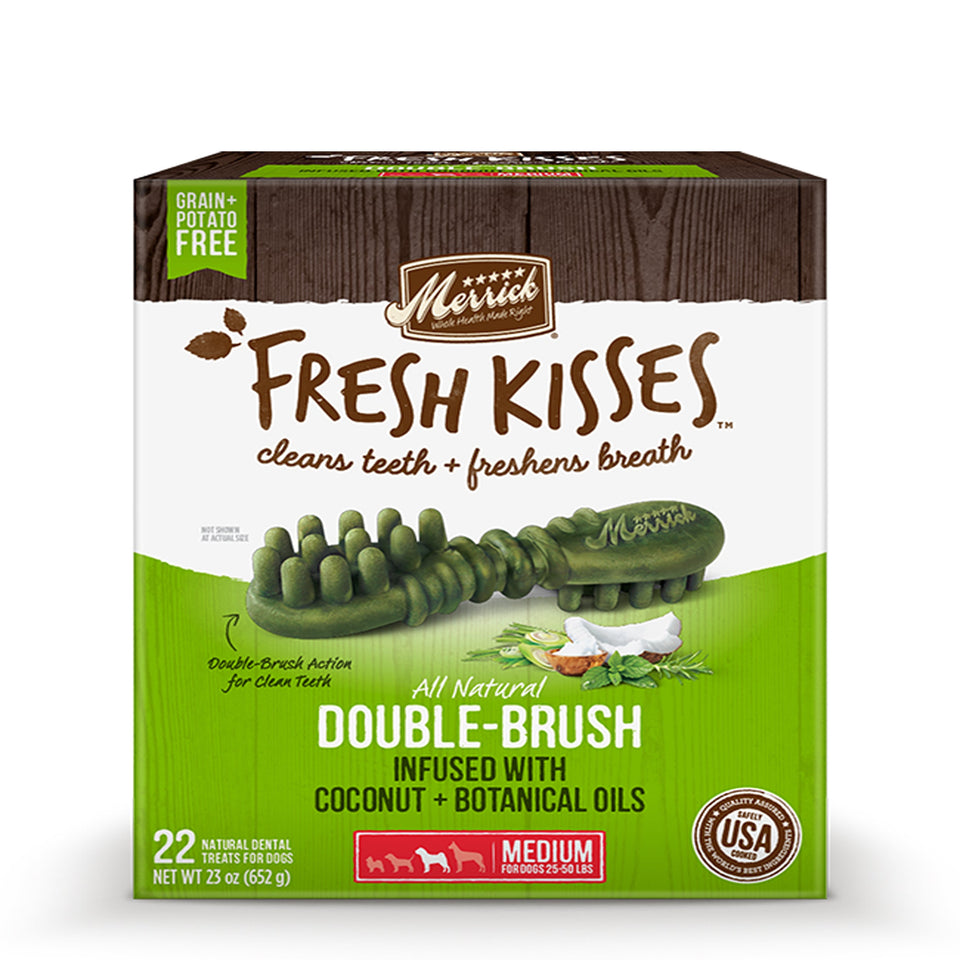 Merrick Fresh Kisses Coconut + Botanical Oils For Medium Dogs (30-70 lb) 23 oz
