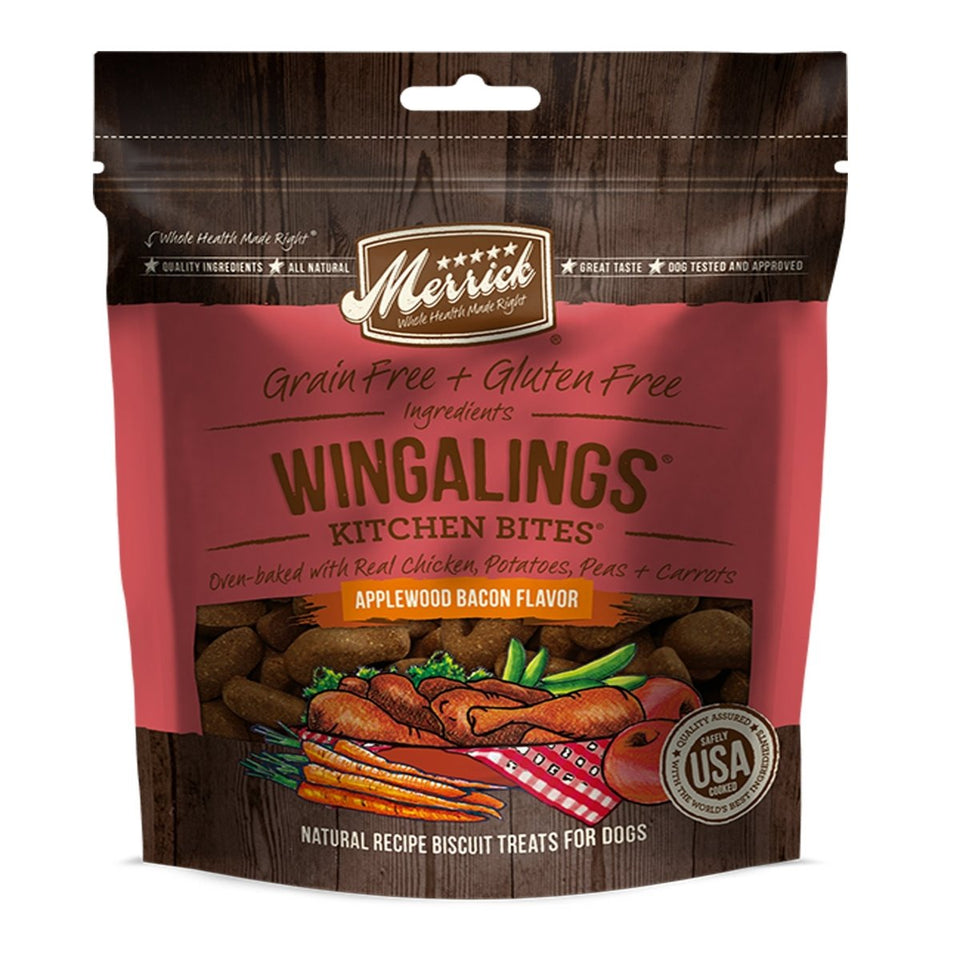 Merrick Kitchen Bites Wingalings Applewood Bacon 9 oz