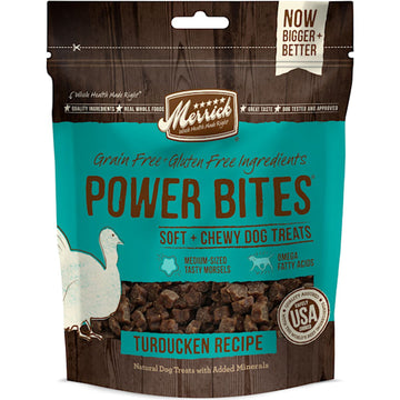Merrick Dog Power Bite Turducken, 6 oz each, Case of 6