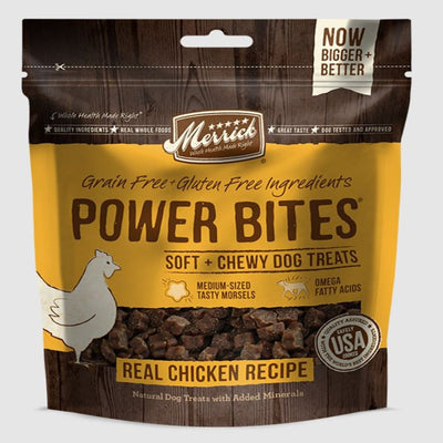 Merrick Dog Power Bites Big Chicken 14 oz. 4 ct