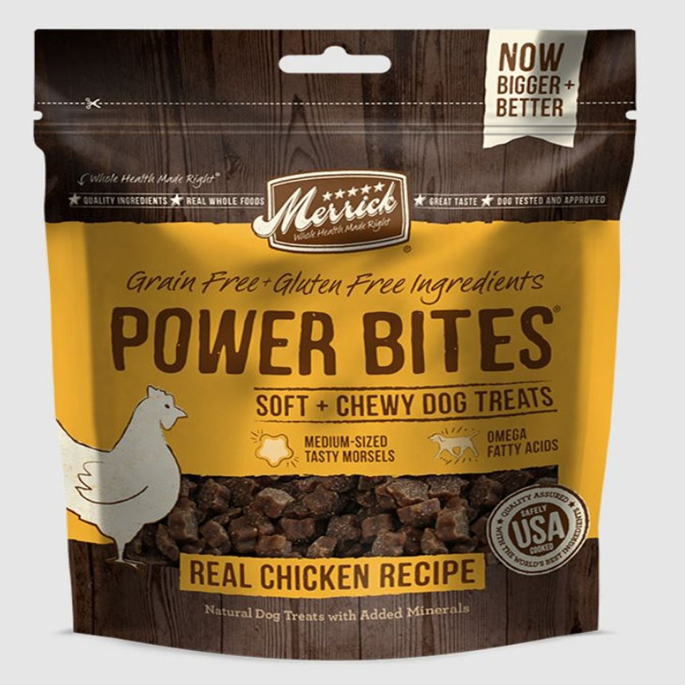 Merrick Dog Power Bites Big Chicken 14 oz. 4 ct