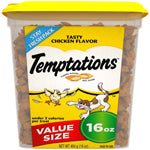Temptations Classics Crunchy & Soft Adult Cat Treats Creamy Dairy 1ea/6.3 oz - Pets Perfect