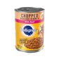 Pedigree Chopped Ground Dinner Adult Wet Dog Food Beef, 13.2 oz 12 ct