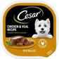 Cesar Classic Loaf in Sauce Adult Wet Dog Food Chicken & Veal 3.5oz 24pk - Pets Perfect