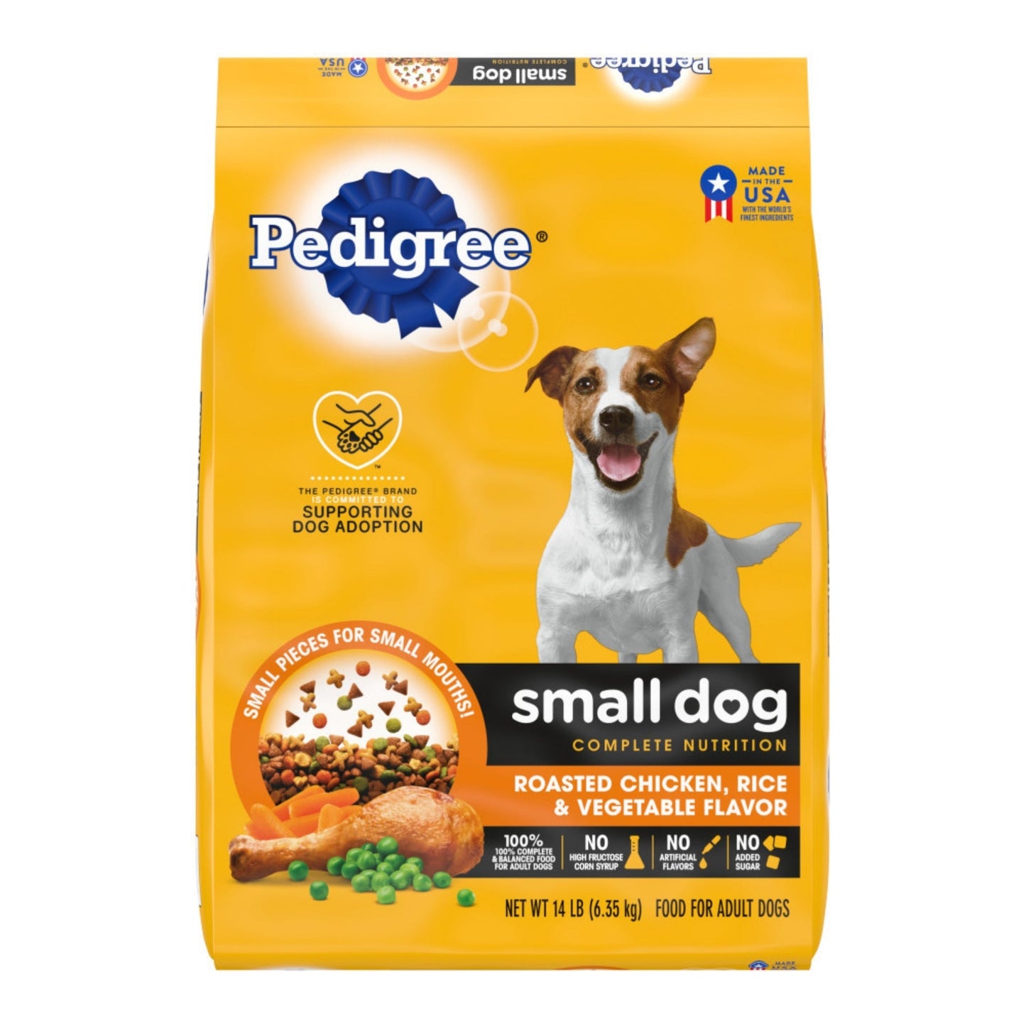 Pedigree Complete Nutrition Small Breed Adult Dry Dog Food Roasted